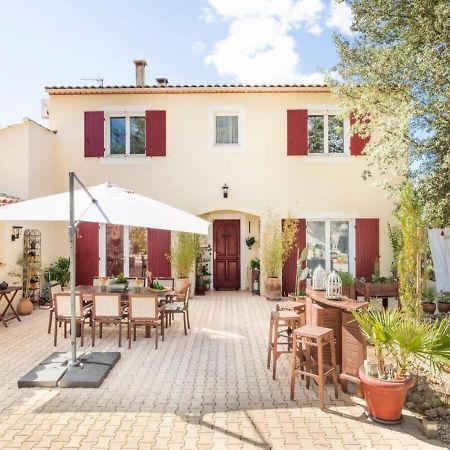 Bed and Breakfast Les Jardins D'Holi Proche Uzes Garrigues-et-Sainte-Eulalie Exterior foto