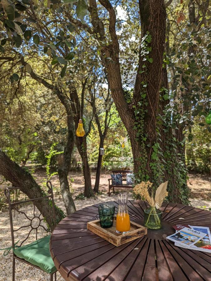 Bed and Breakfast Les Jardins D'Holi Proche Uzes Garrigues-et-Sainte-Eulalie Exterior foto