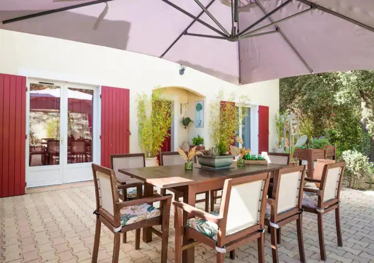 Bed and Breakfast Les Jardins D'Holi Proche Uzes Garrigues-et-Sainte-Eulalie Exterior foto
